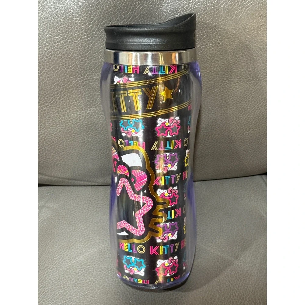 Sanrio Hello Kitty Travel Tumbler Stainless Steel Insulated Mug Star‎ Graphic